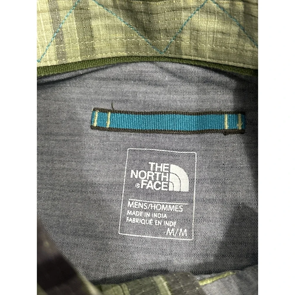 The North Face L/S Shirt Plaid Button Up Casual Outdoor Hiking 🥾 EC‎ Med